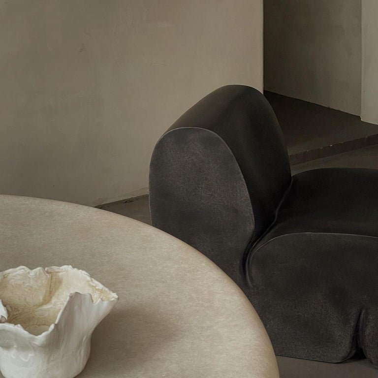 Coffee Curl Up Lounge Chair by Karstudio at 1stDibs curl up chair