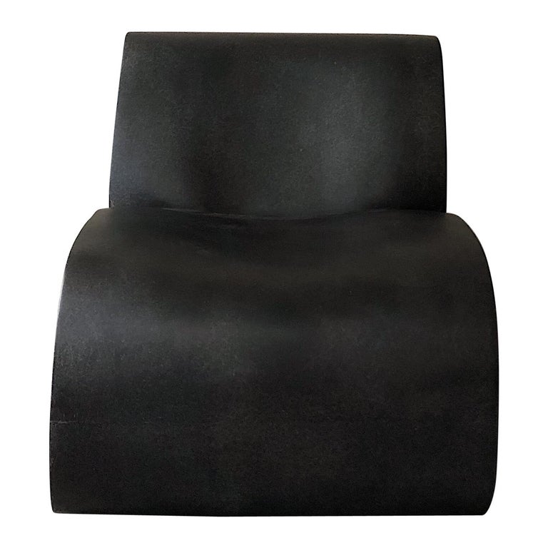 Coffee Curl Up Lounge Chair by Karstudio at 1stDibs curl up chair