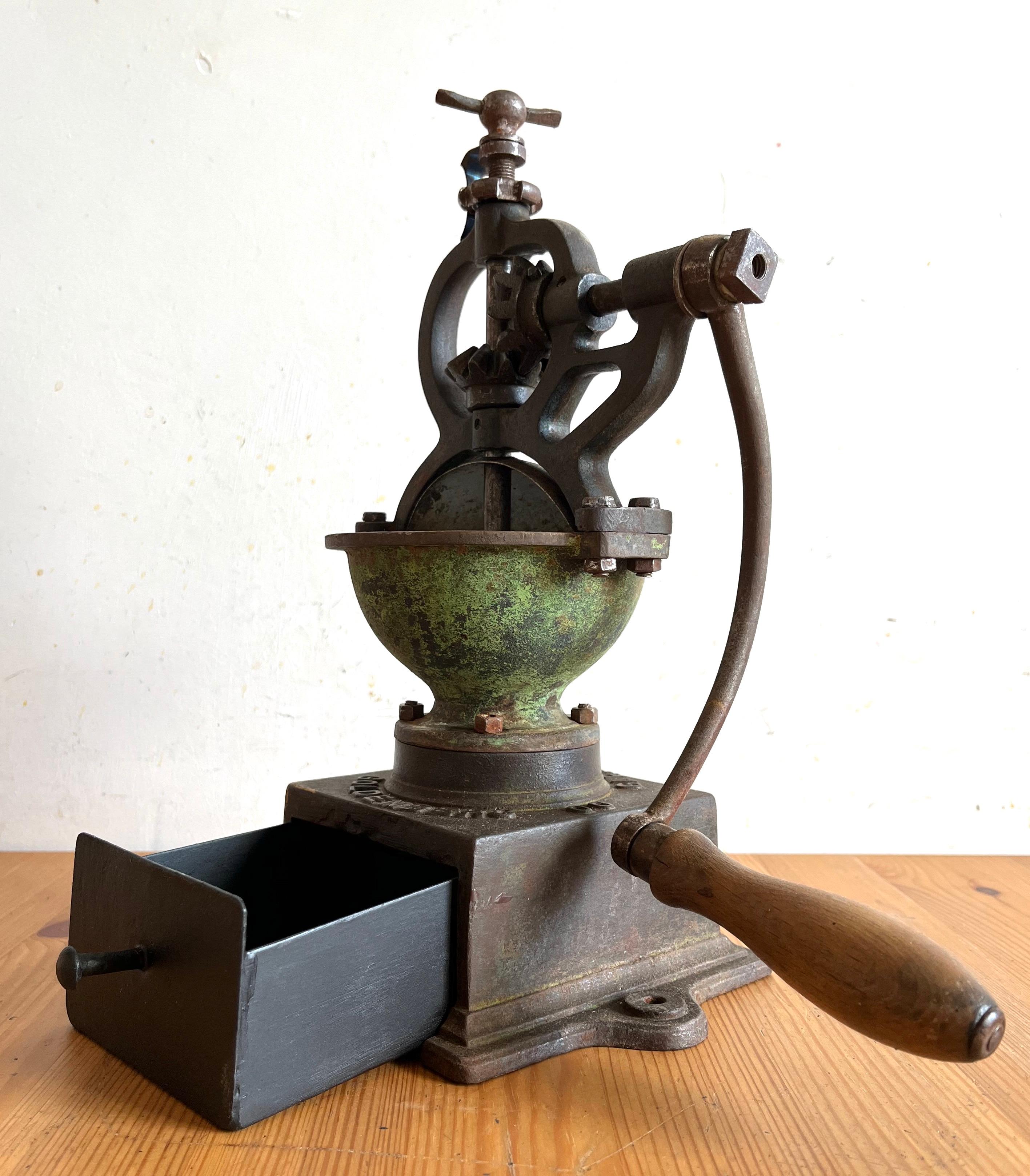 Early 20th Century Coffee Grinder from Goldemberg