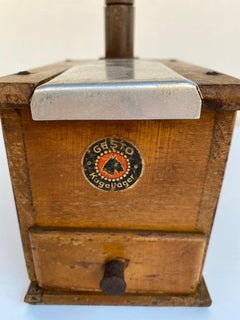 Coffee Grinder Gesto Mocka D.R.P. Muhle Kogellager, 1930, Germany