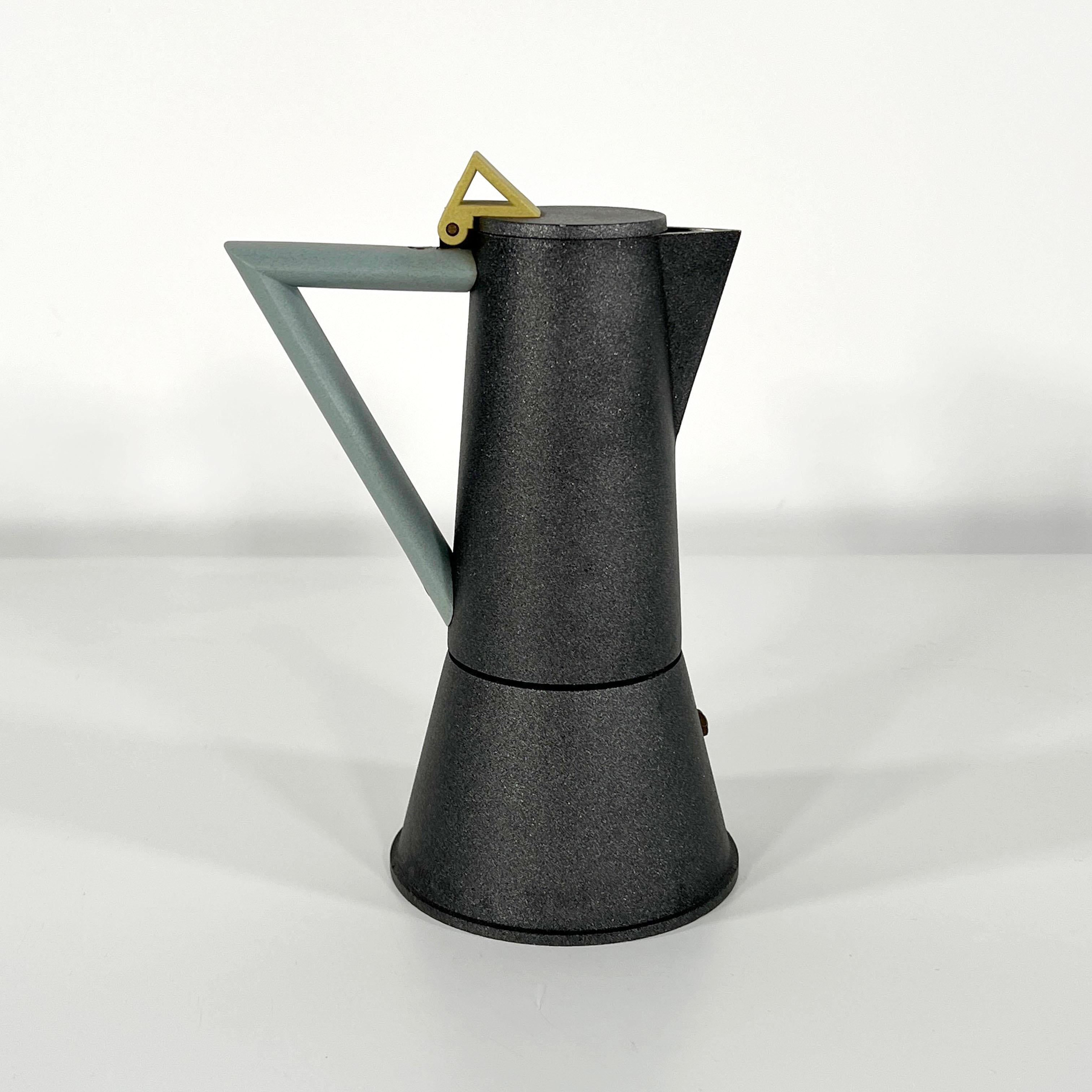 Mid-Century Modern Coffee Maker 'Accademia' Series by Ettore Sottsass for Lagostina, 1980s