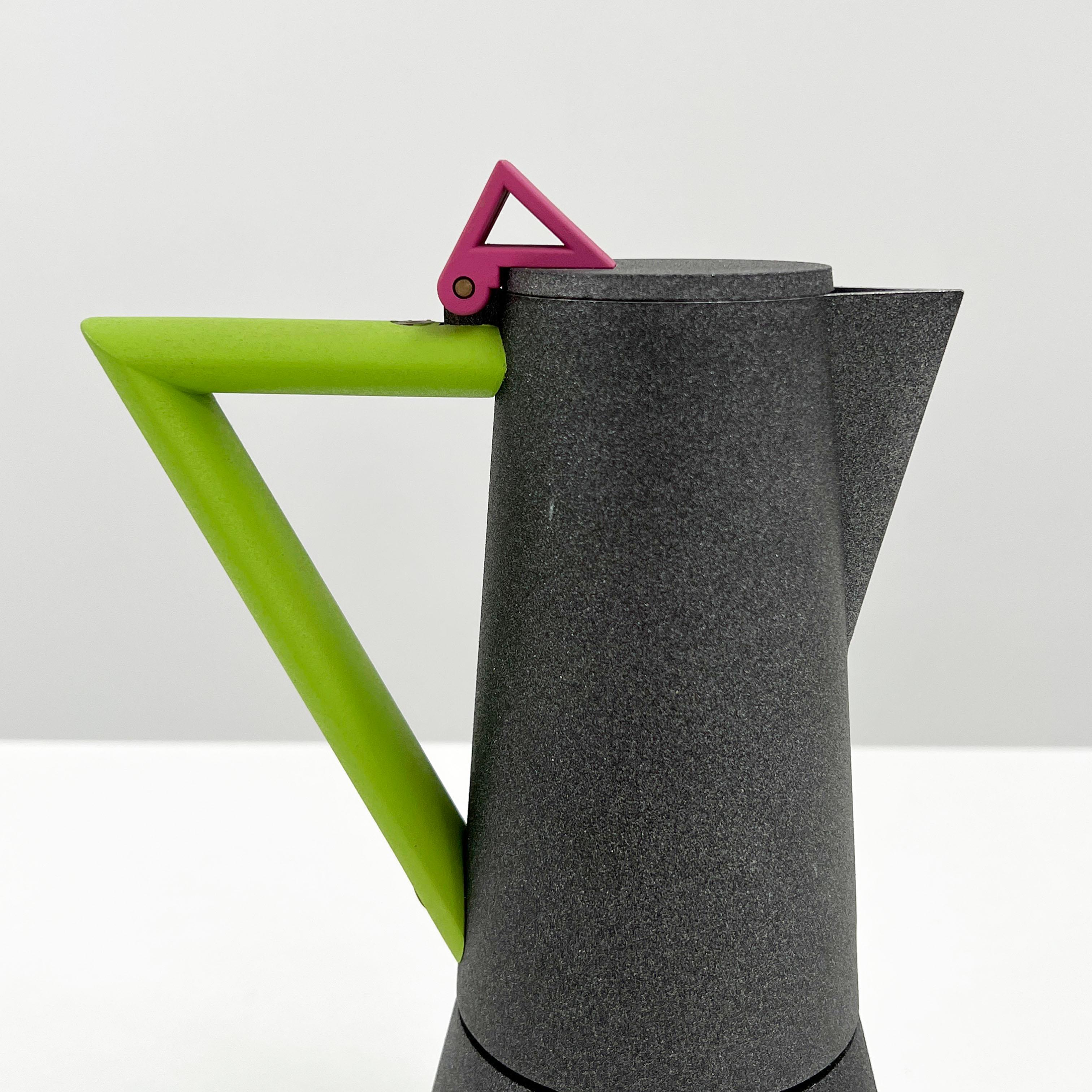 Late 20th Century Coffee Maker 'Accademia' Series by Ettore Sottsass for Lagostina, 1980s