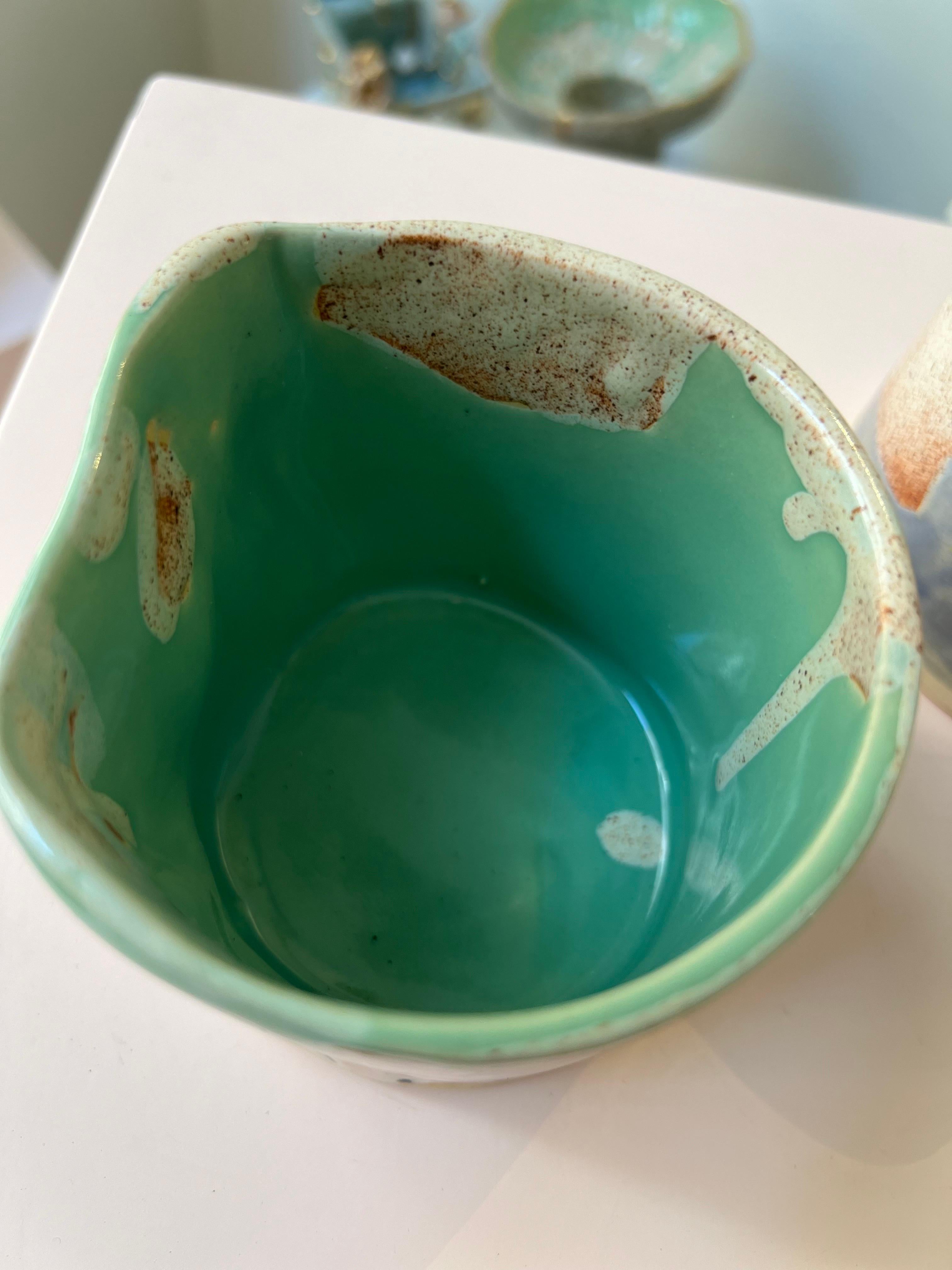 Contemporary Coffee Mugs Japanese Inspired by artist- designer Hania Jneid For Sale