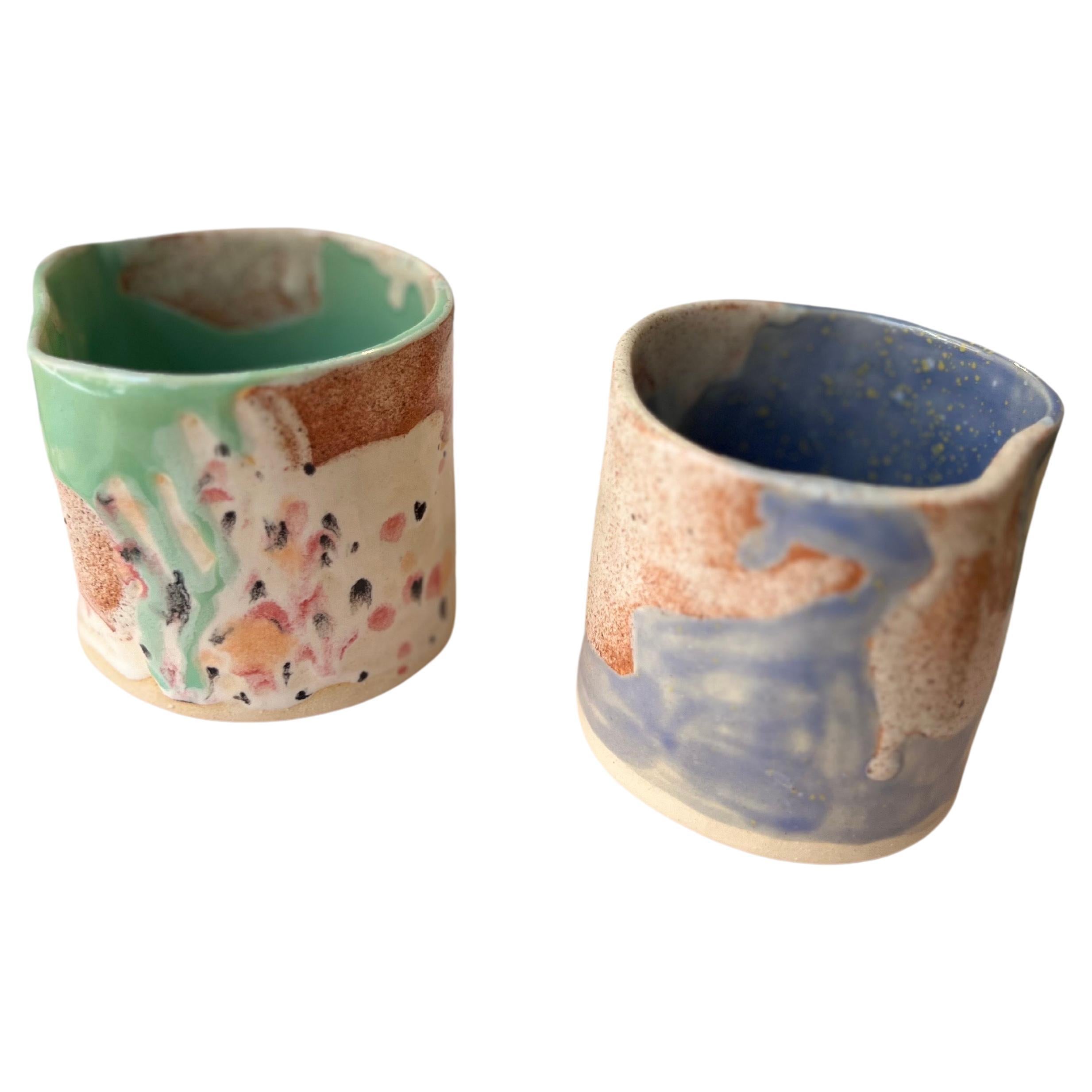 Coffee Mugs Japanese Inspired by artist- designer Hania Jneid