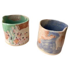 Coffee Mugs Japanese Inspired by artist- designer Hania Jneid