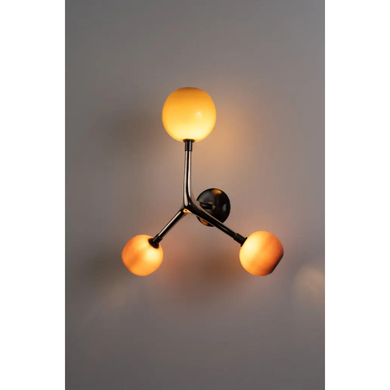 Mexican Coffee Ocellus Lamp by Isabel Moncada For Sale