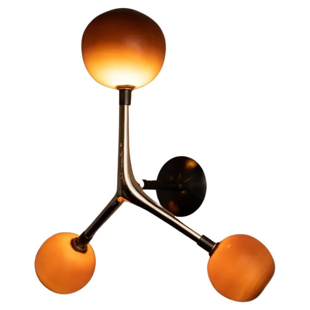 Coffee Ocellus Lamp by Isabel Moncada For Sale