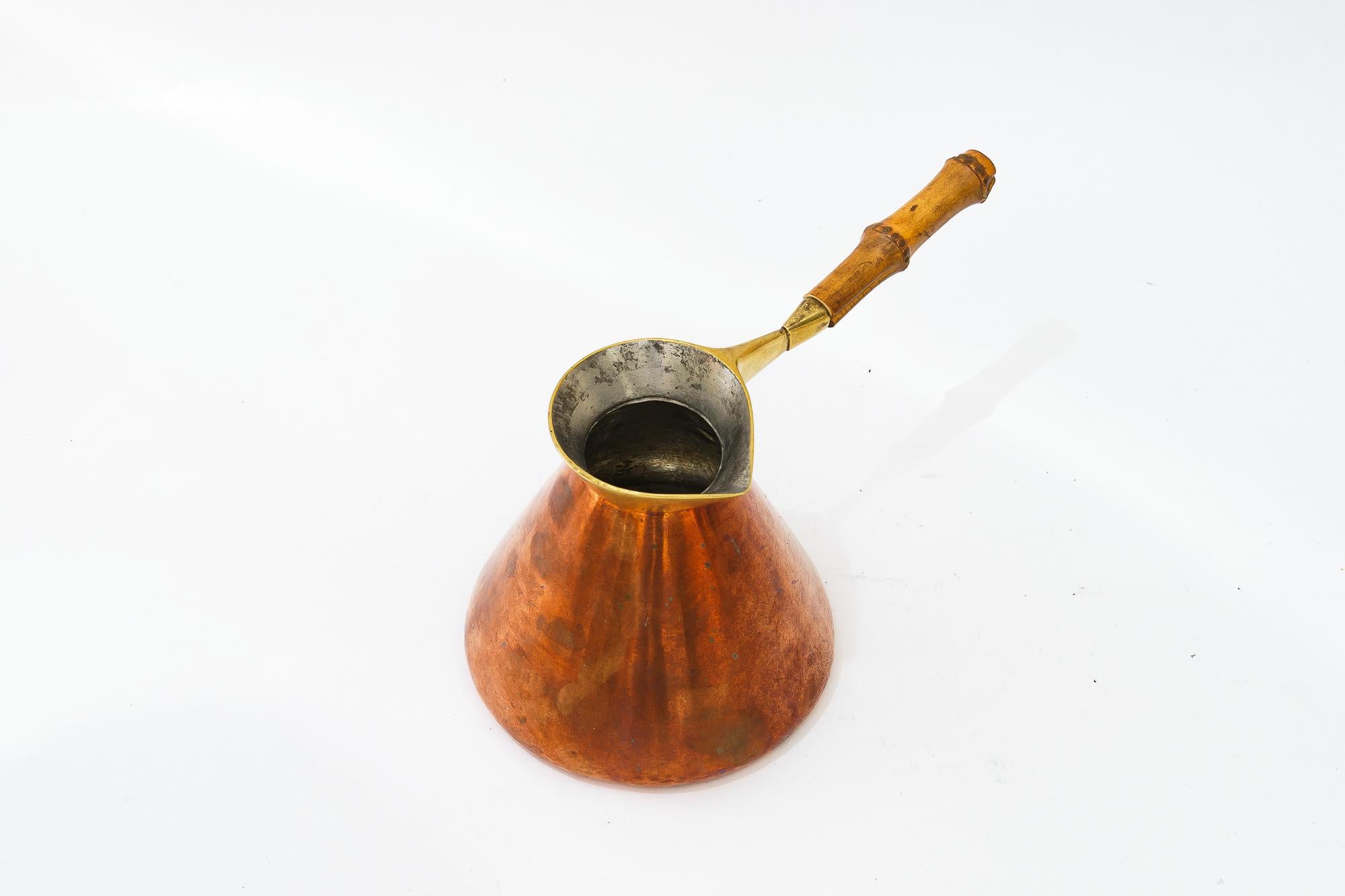 Mid-Century Modern Coffee pot by Carl Auböck 1950s for Werkstätte Carl Auböck. ( signed ) For Sale