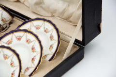 Coffee service in polychrome porcelain