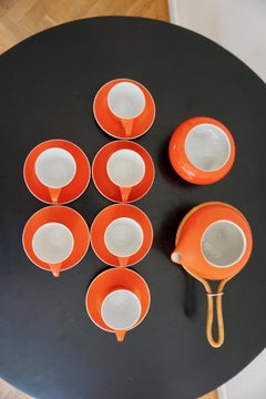Coffee Set by János Török for Zsolnay Porcelain Manufactory, 1960s