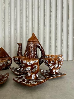 Coffee set by Vallauris France