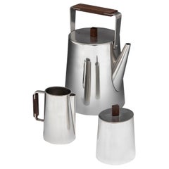 Coffee Set, Early Paul Evans, Pewter, Danish Mid-Century Modern