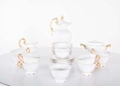 Coffee Set in Vista Alegre Porcelain, Portugal