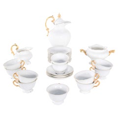 Vintage Coffee Set in Vista Alegre Porcelain, Portugal