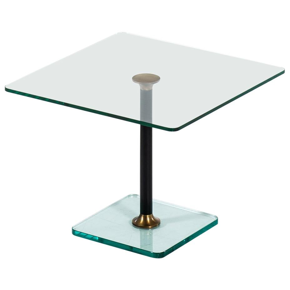 Coffee/Side Table in Glass Produced in Sweden