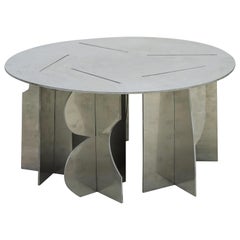Contemporary Coffee Table #1 by Bahraini Danish, in Aluminum