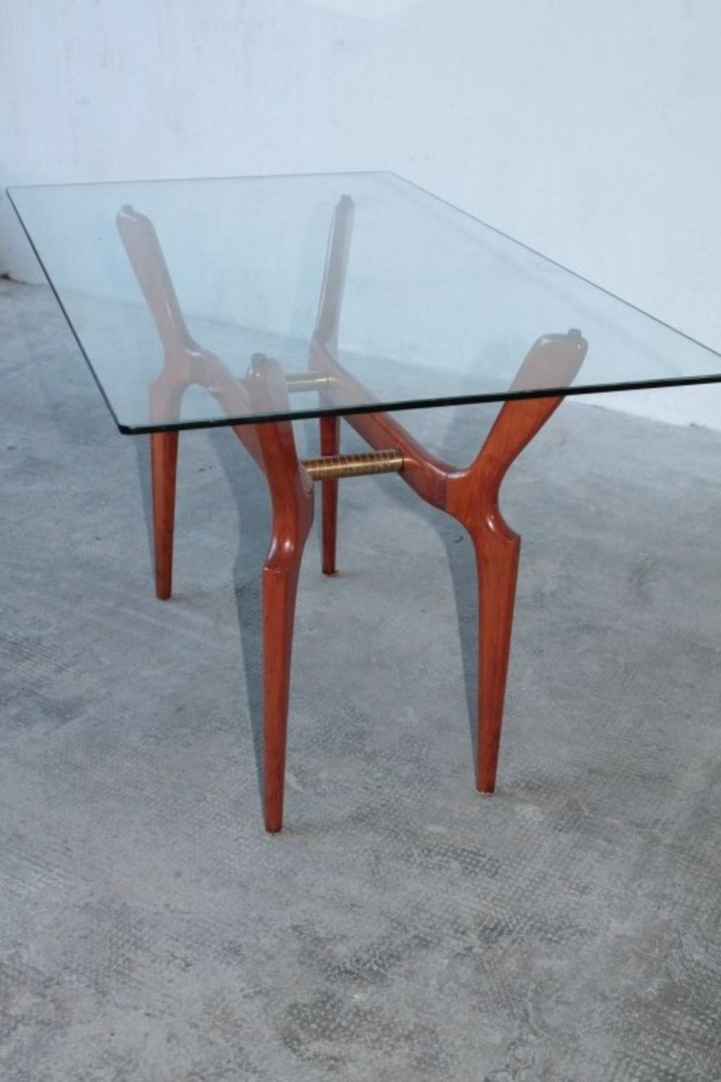 Italian Coffee Table 1950s by Cesare Lacca For Sale