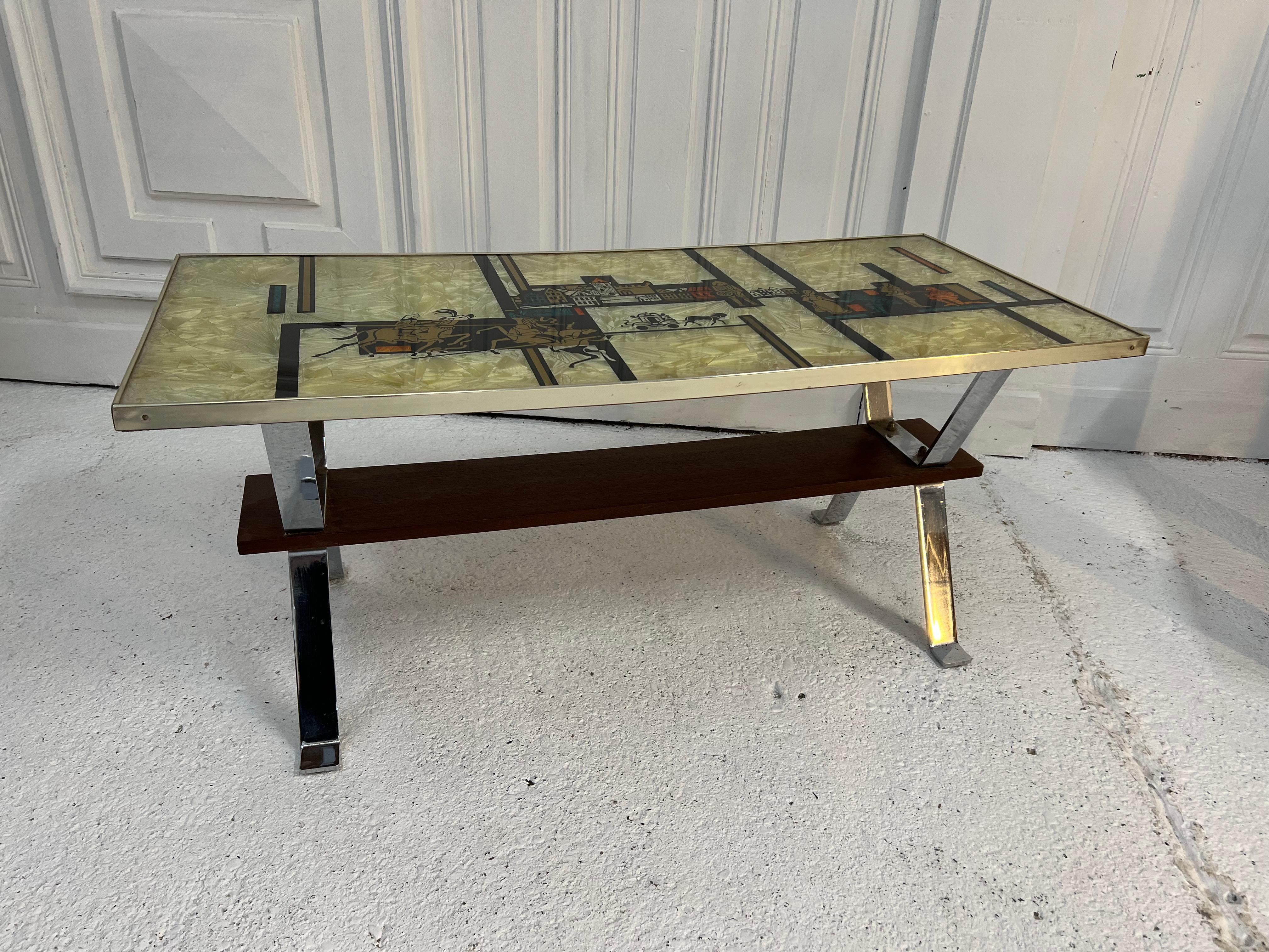 Coffee Table 1950s France For Sale 1