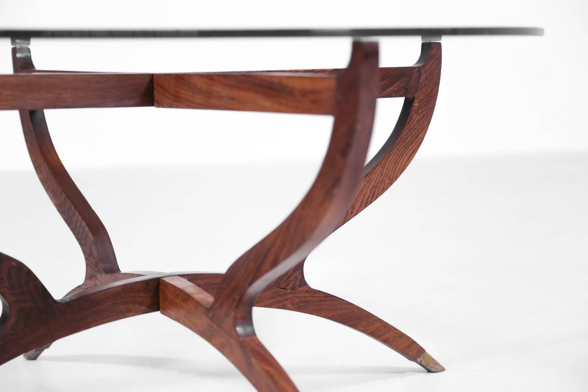 Coffee Table 1960s, in the Style of Gio Ponti 3