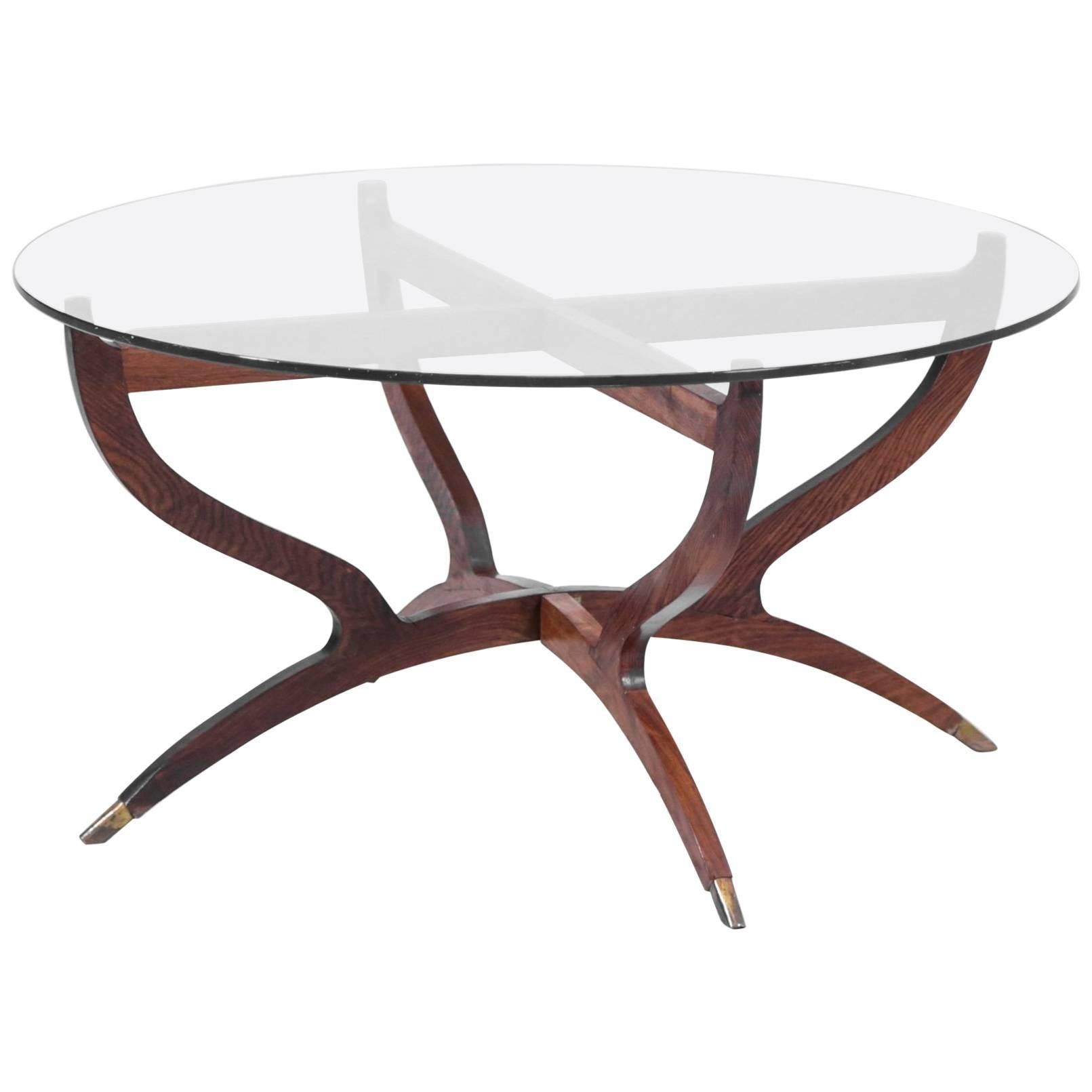 Coffee Table 1960s, in the Style of Gio Ponti