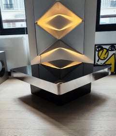 Table basse, années 70, François Monnet - Mangouste - Éditions Kappa - France - 1970