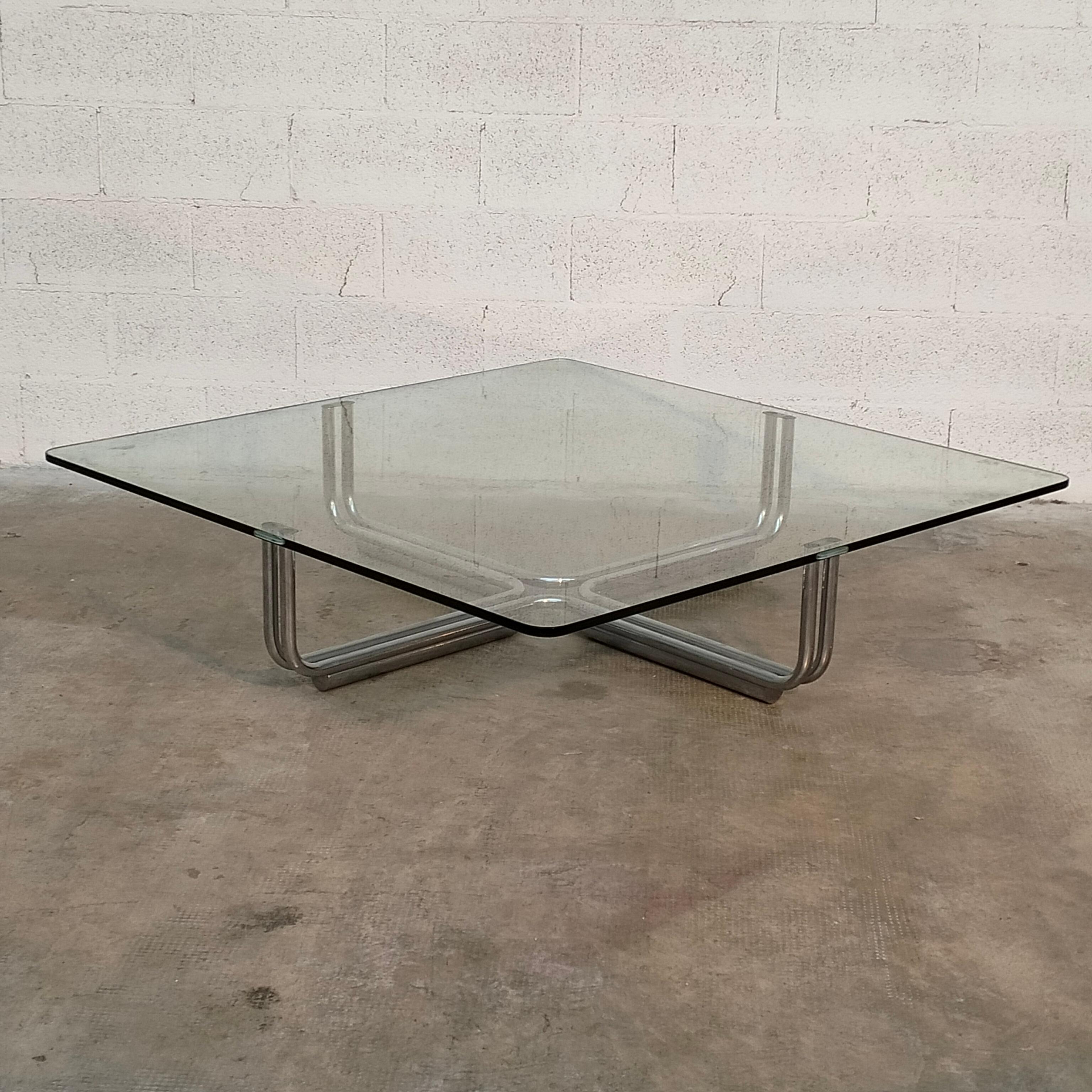 Mid-Century Modern Coffee Table 784 Model by Gianfranco Frattini for Cassina 1970s, Italy