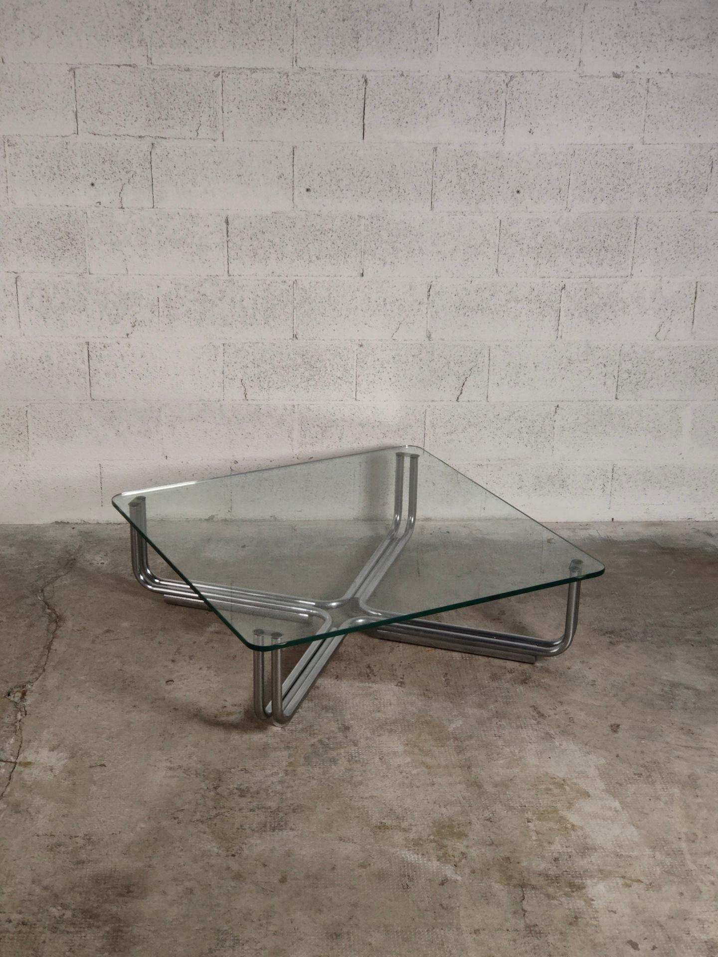 Mid-Century Modern Coffee Table 784 Model by Gianfranco Frattini for Cassina 70's, Italy
