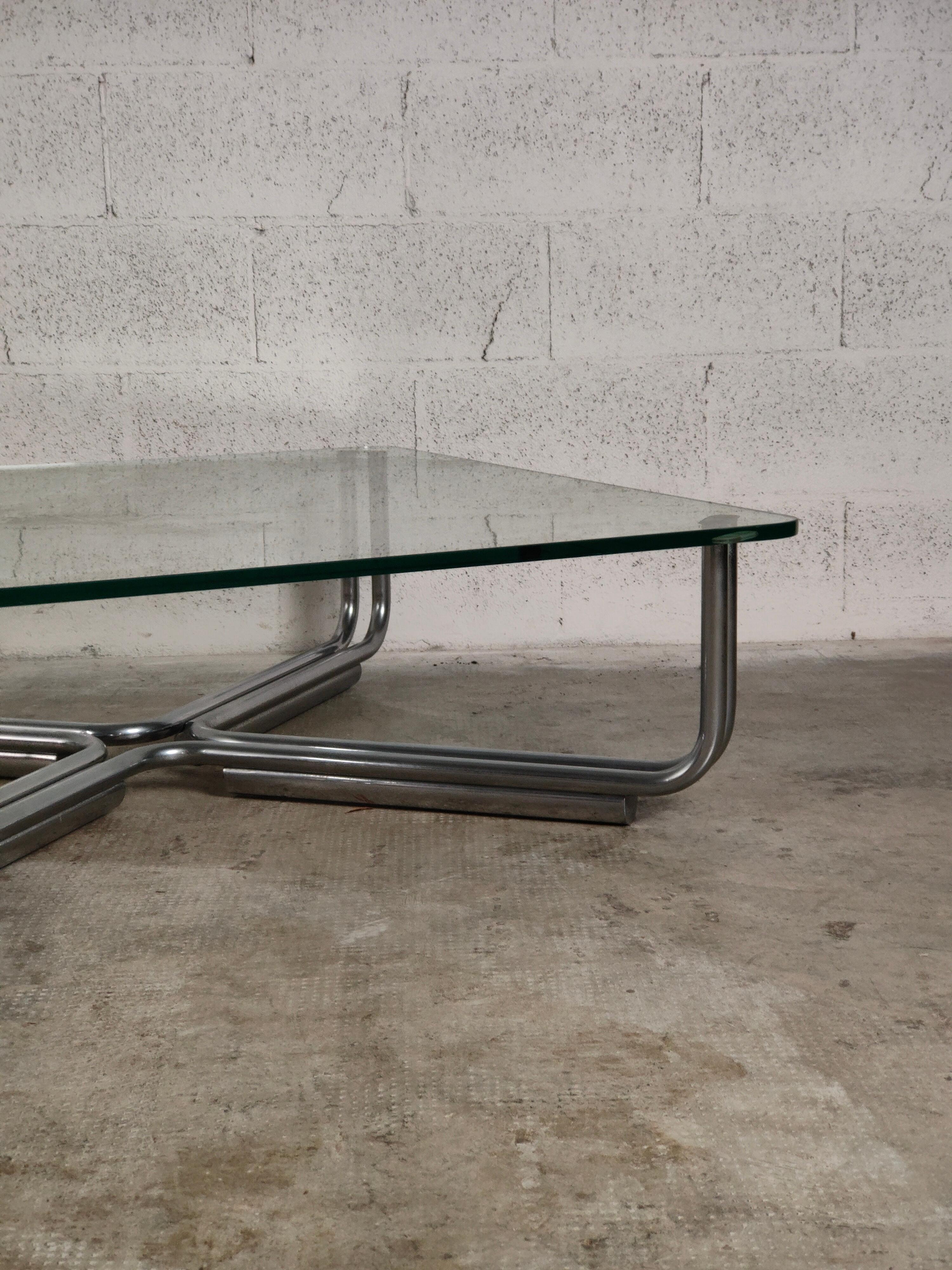 Coffee Table 784 Model by Gianfranco Frattini for Cassina 70's, Italy For Sale 2