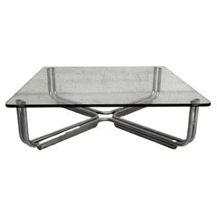 Mesa de centro Modelo 784 de Gianfranco Frattini para Cassina Años 70, Italia