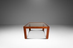 Coffee Table after Afra & Tobia Scarpa for Cassina in Teak Wood, c. 1970s