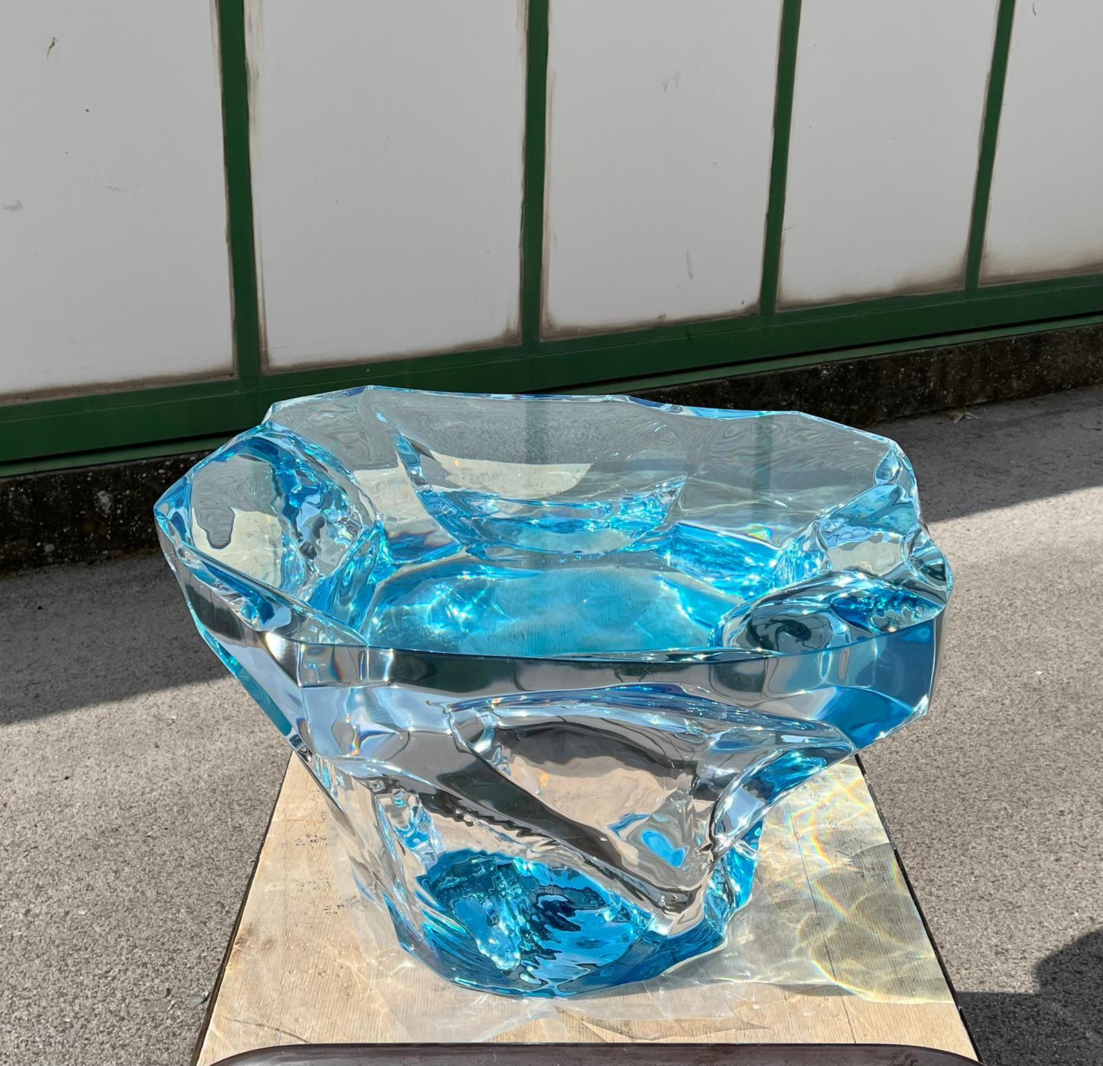 Moderne Table basse Agua Azul Modèle de Marco Pettinari pour Superego Editions, Italie en vente