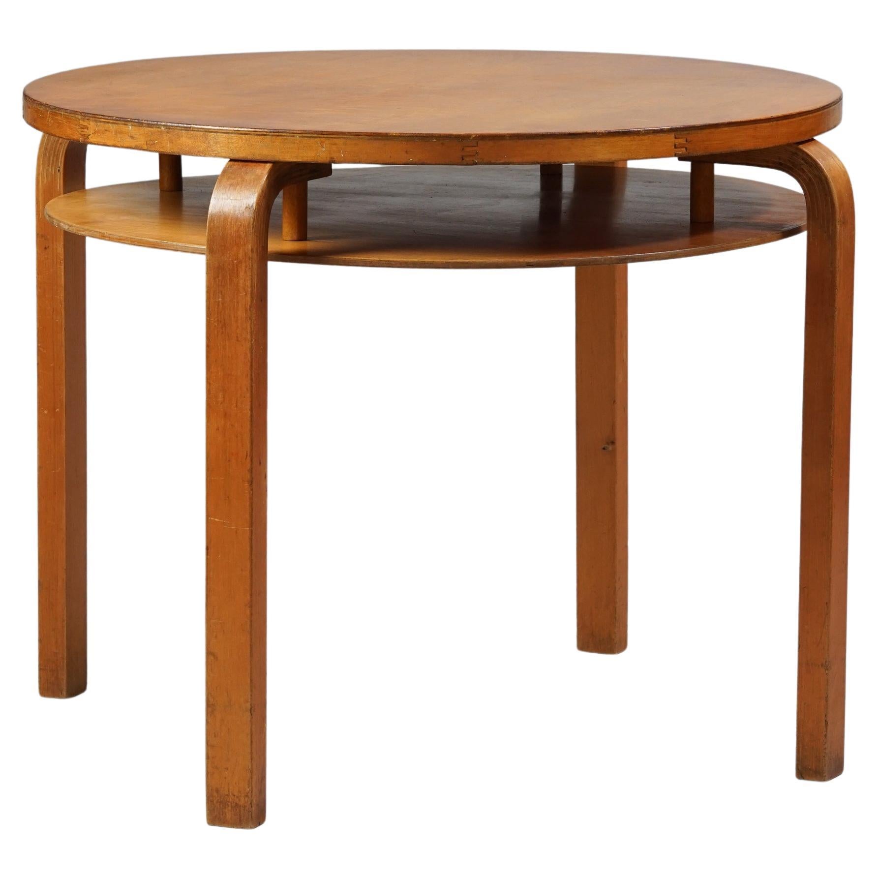 Coffee Table, Alvar Aalto, Oy Huonekalu- ja Rakennustyötehdas Ab, 1930s