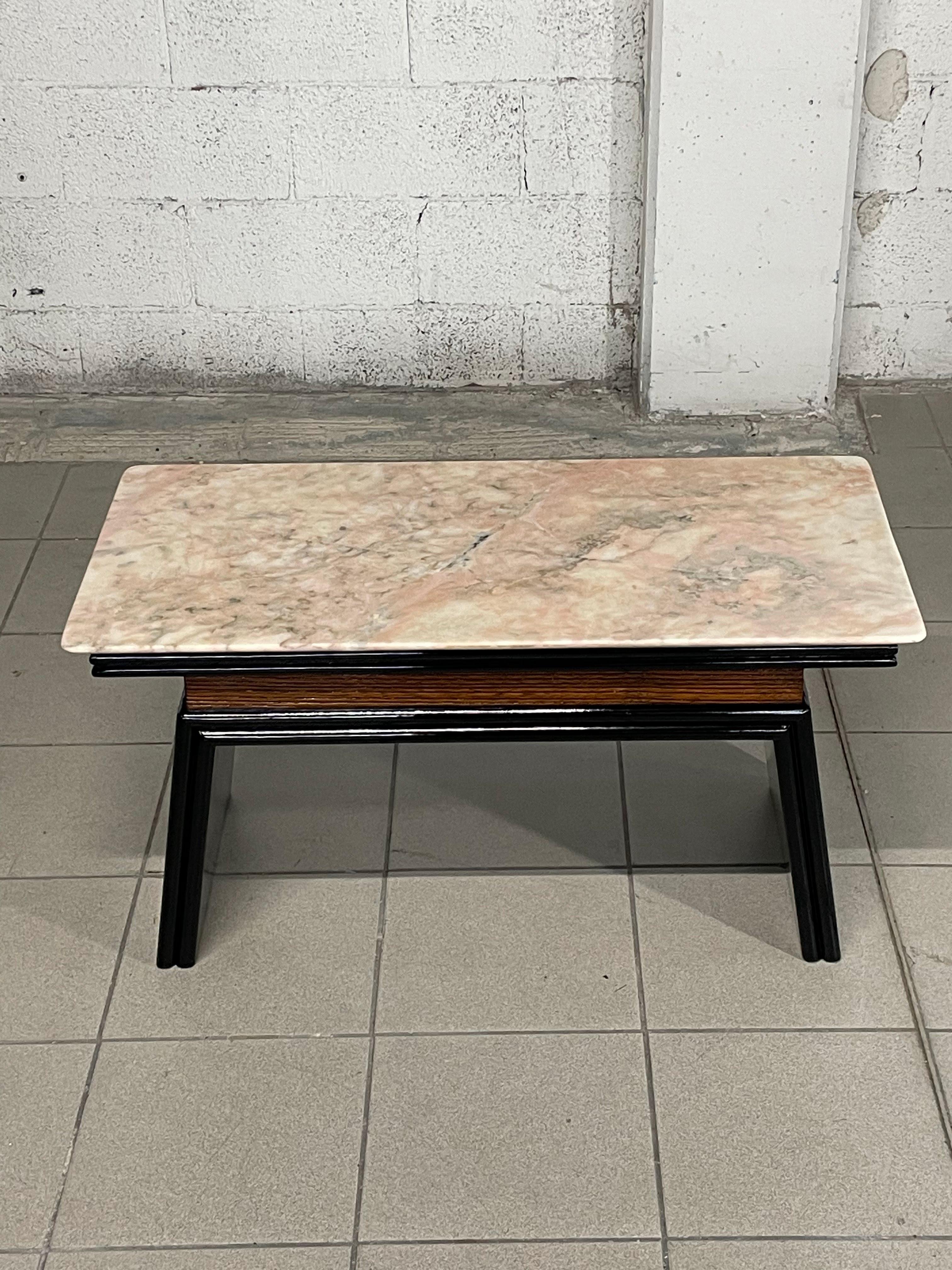 1940s-50s coffee table in the style of Osvaldo Borsani For Sale 10