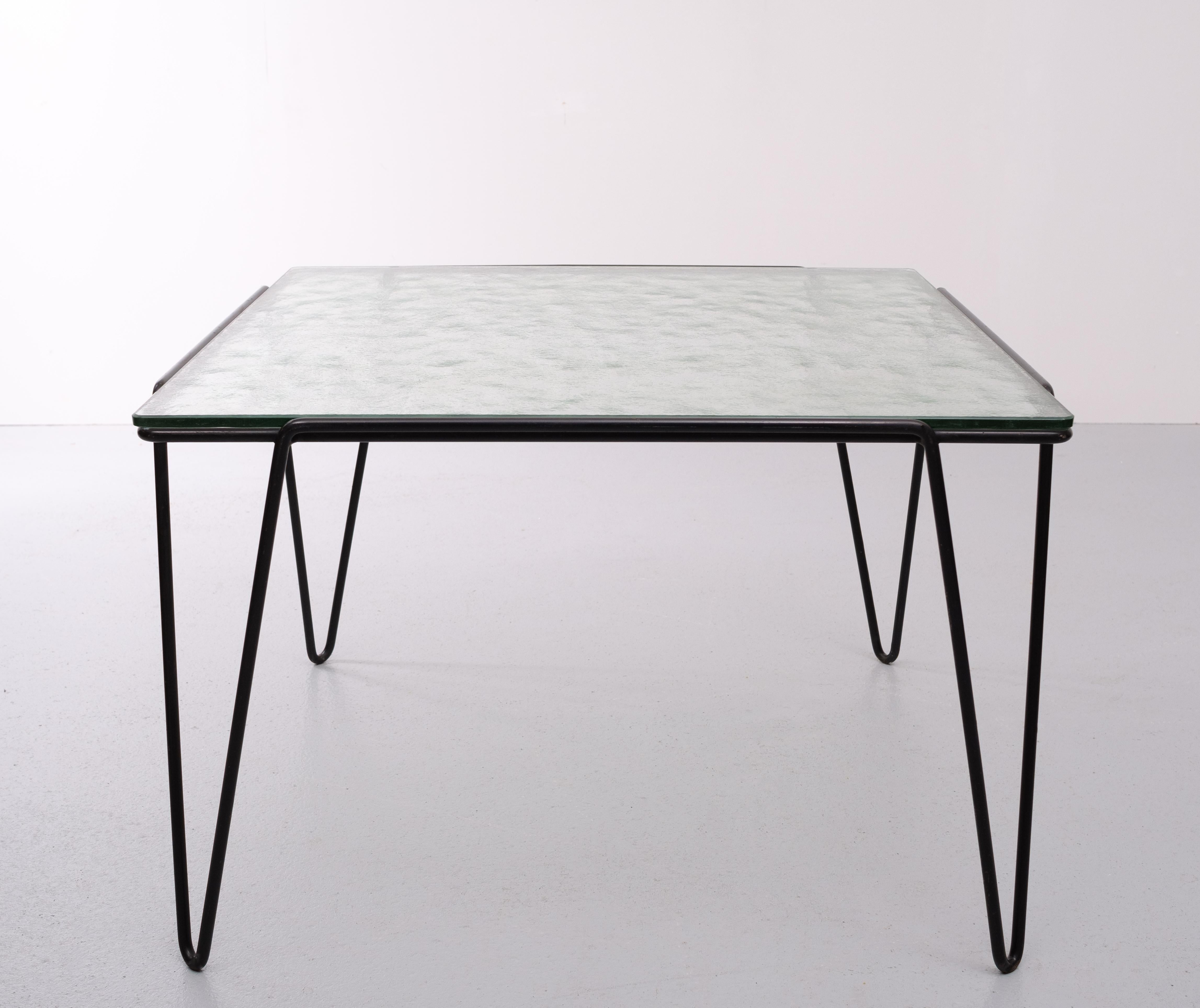 Mid-Century Modern Table basse Arnold Bueno de Mesquita, 1955 en vente