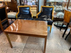 Coffee Table Art Deco, 1920, in Wood