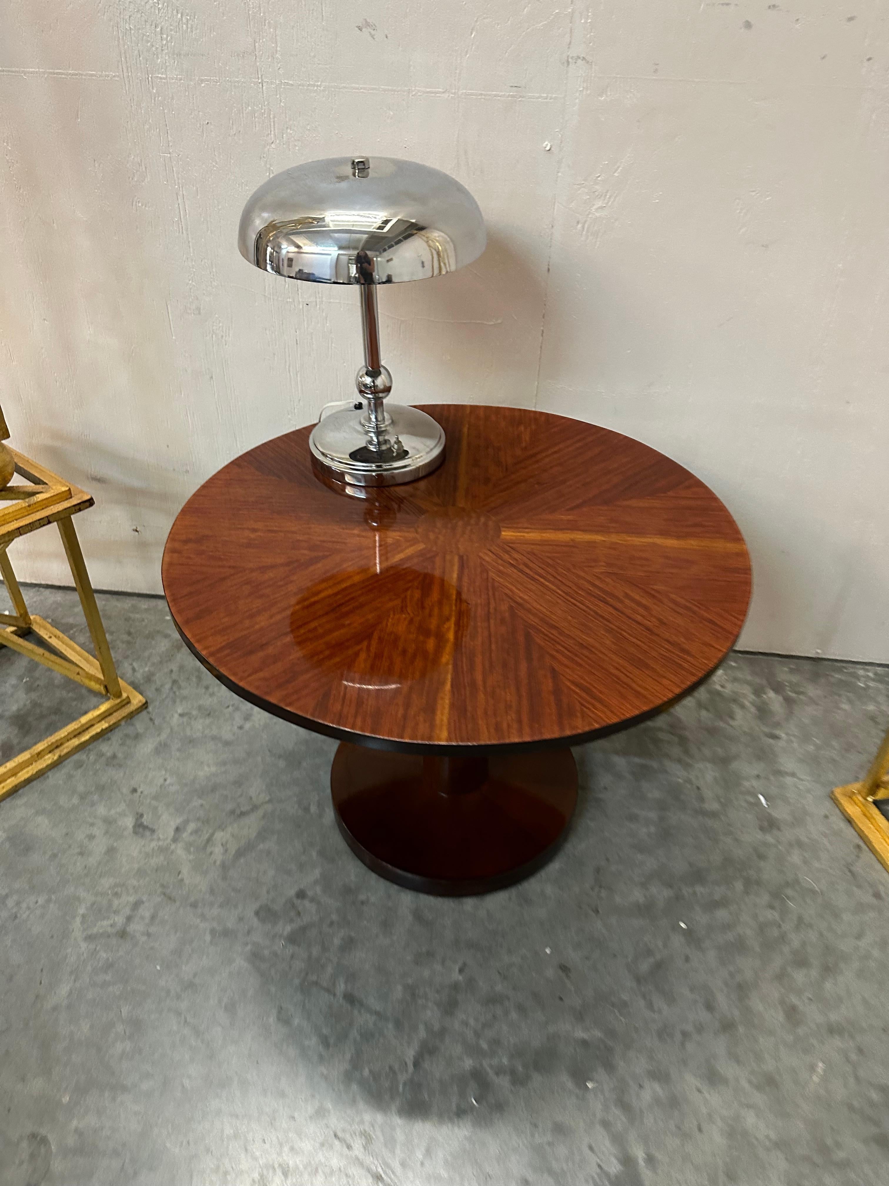 Coffee Table Art Deco in Wood, French, 1930 For Sale 6