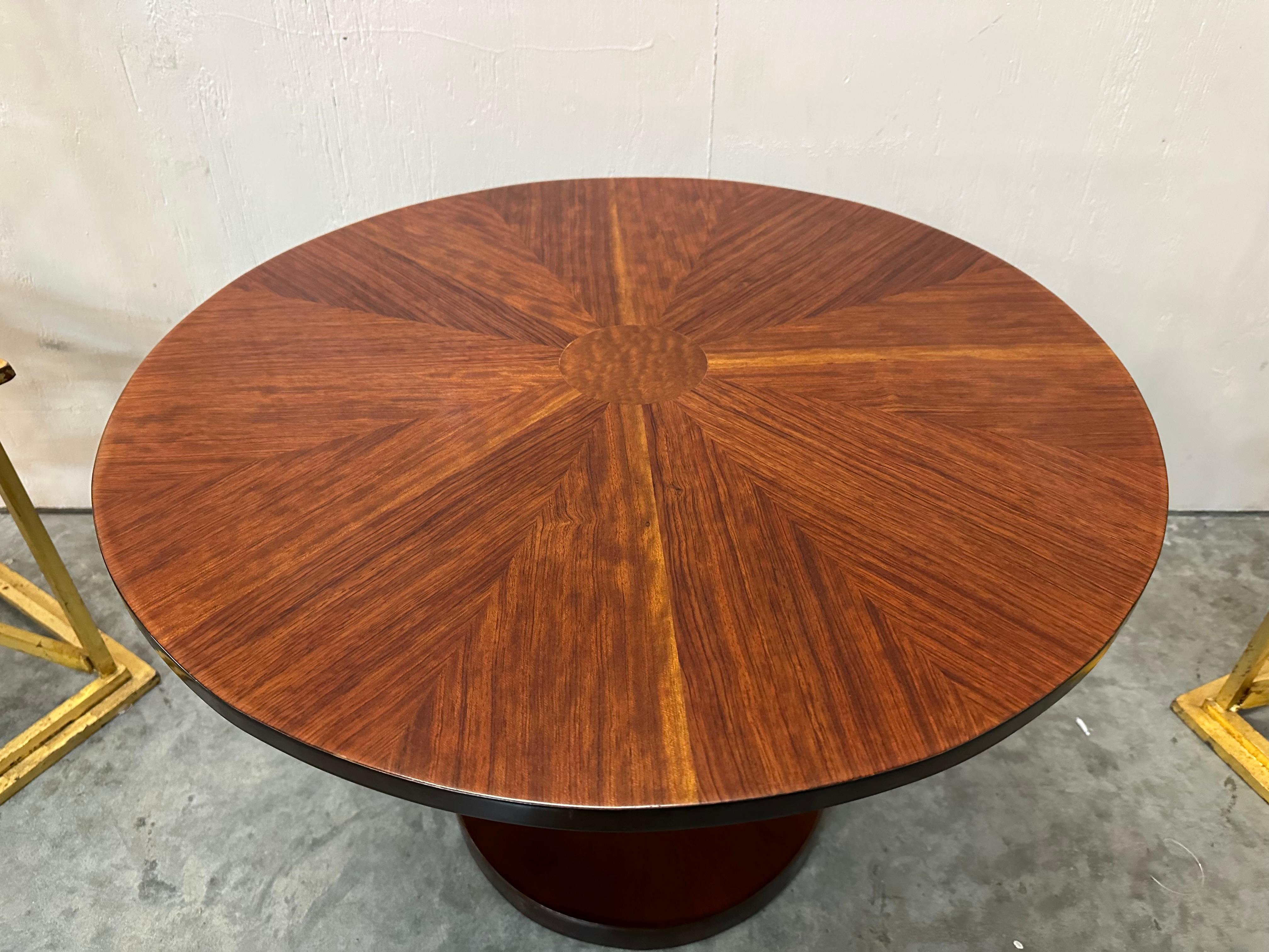 Coffee Table Art Deco in Wood, French, 1930 For Sale 7