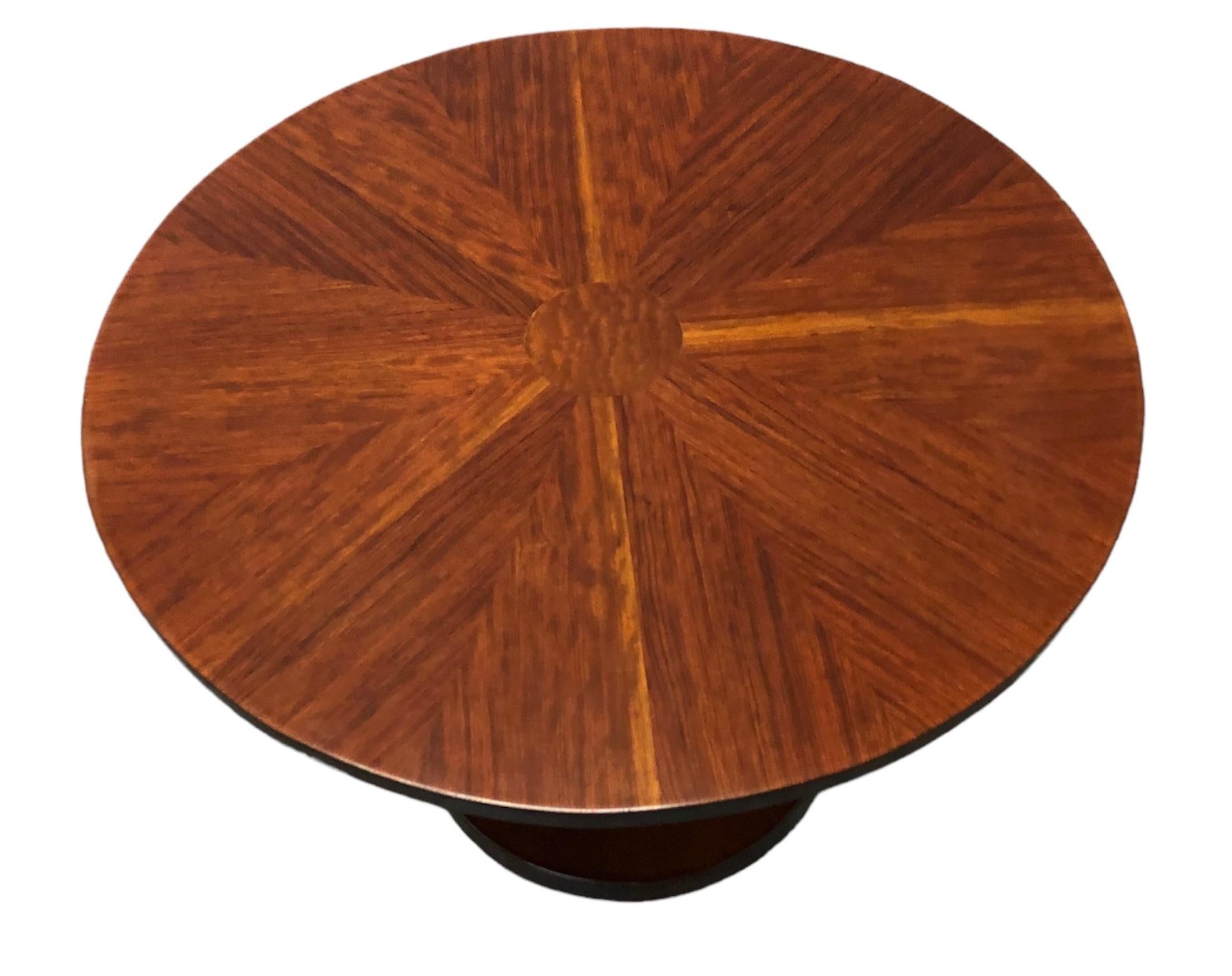 Coffee Table Art Deco in Wood, French, 1930 For Sale 9