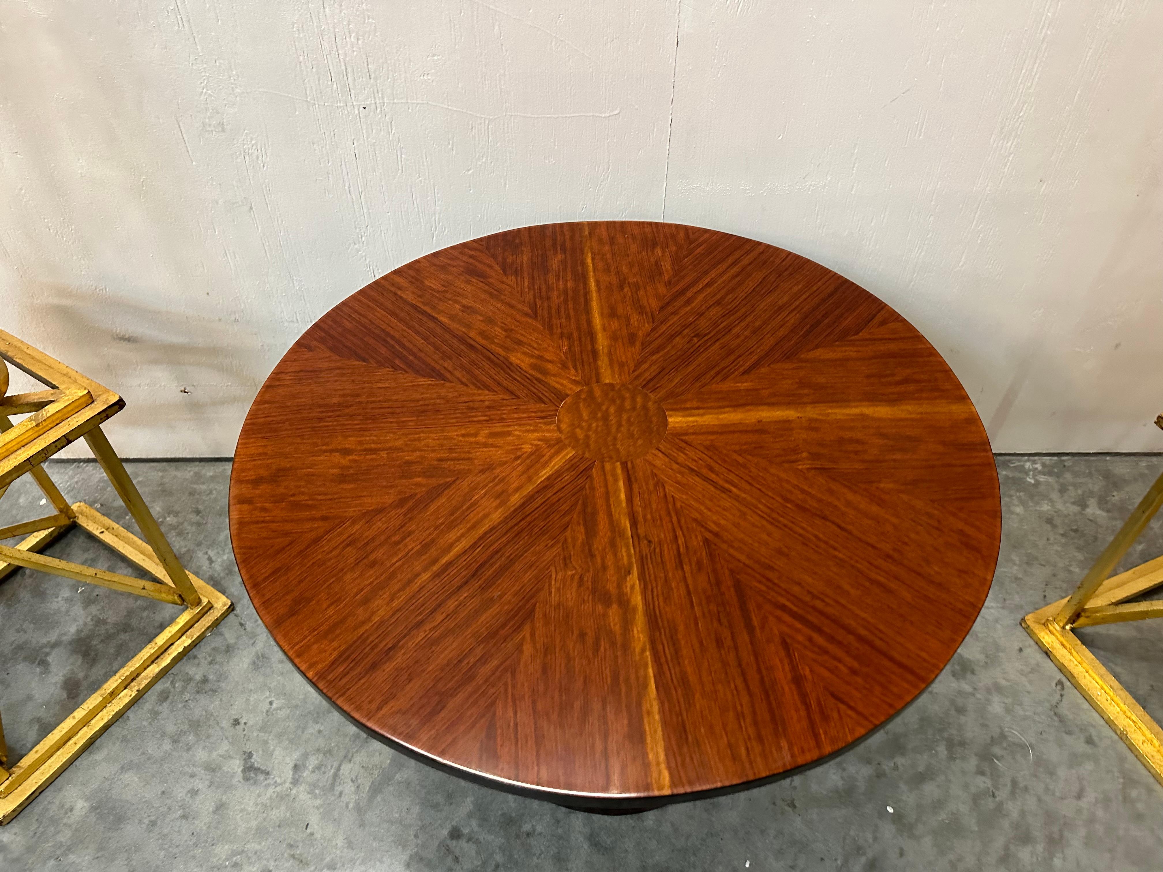 Coffee Table Art Deco in Wood, French, 1930 For Sale 11