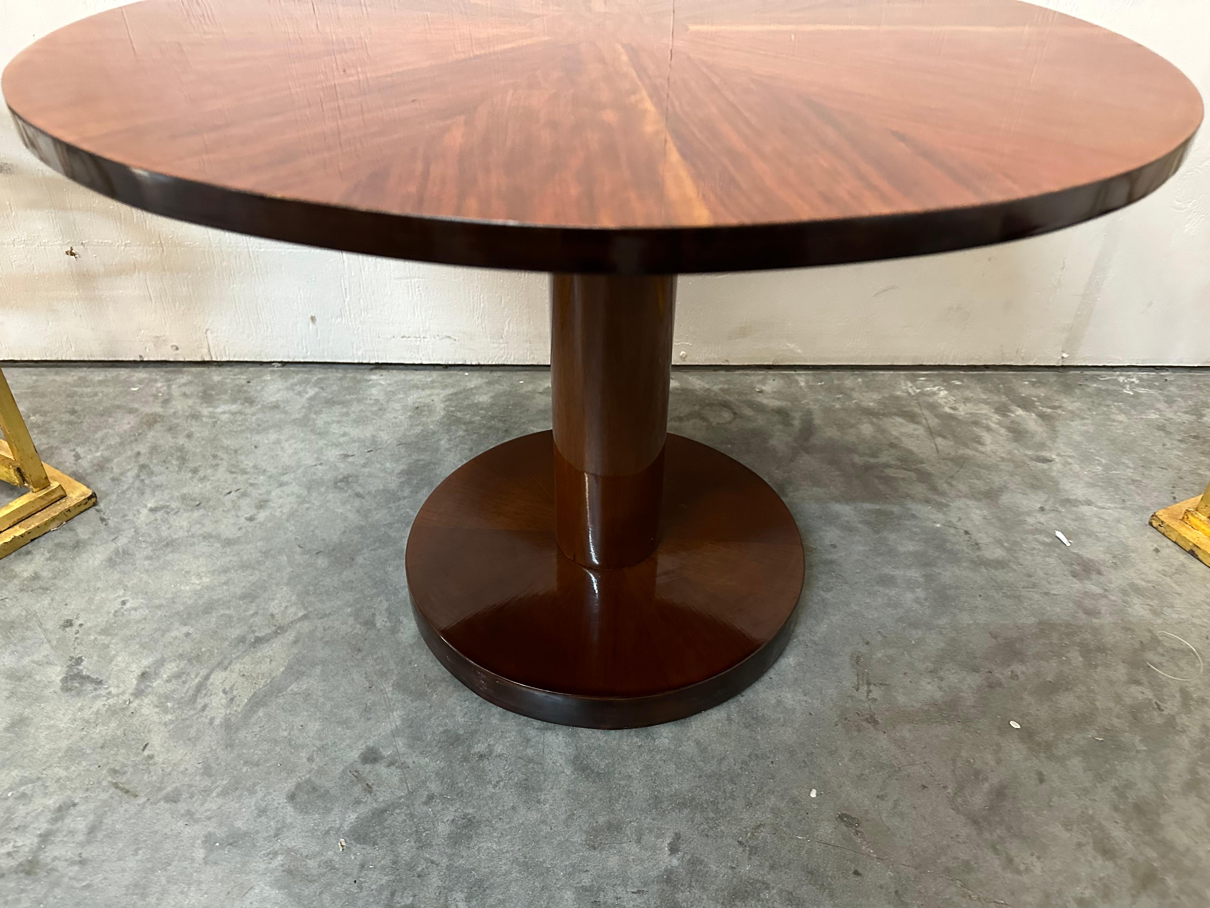 Coffee Table Art Deco in Wood, French, 1930 For Sale 12