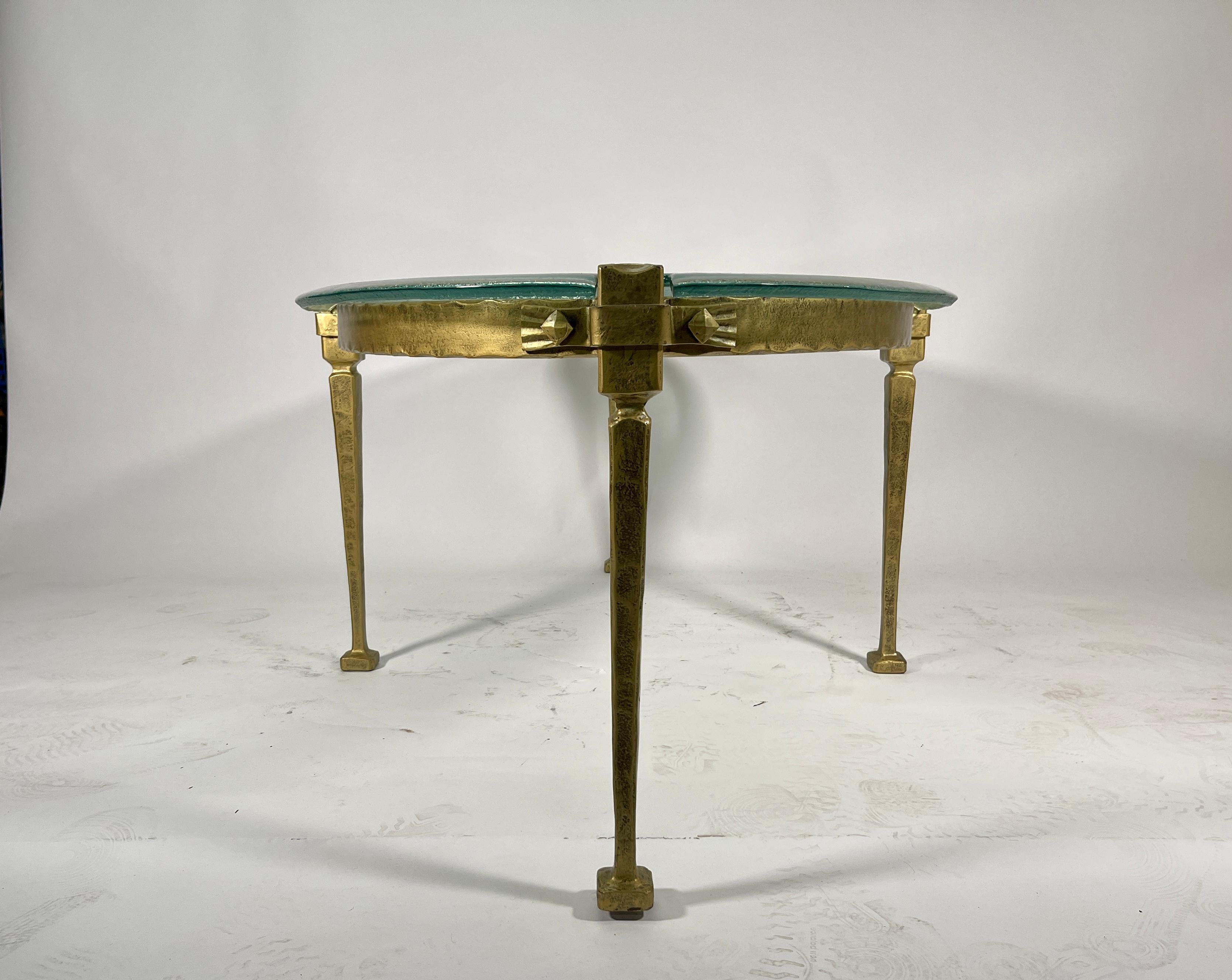 Bronze Coffee Table att. to Lothar Klute