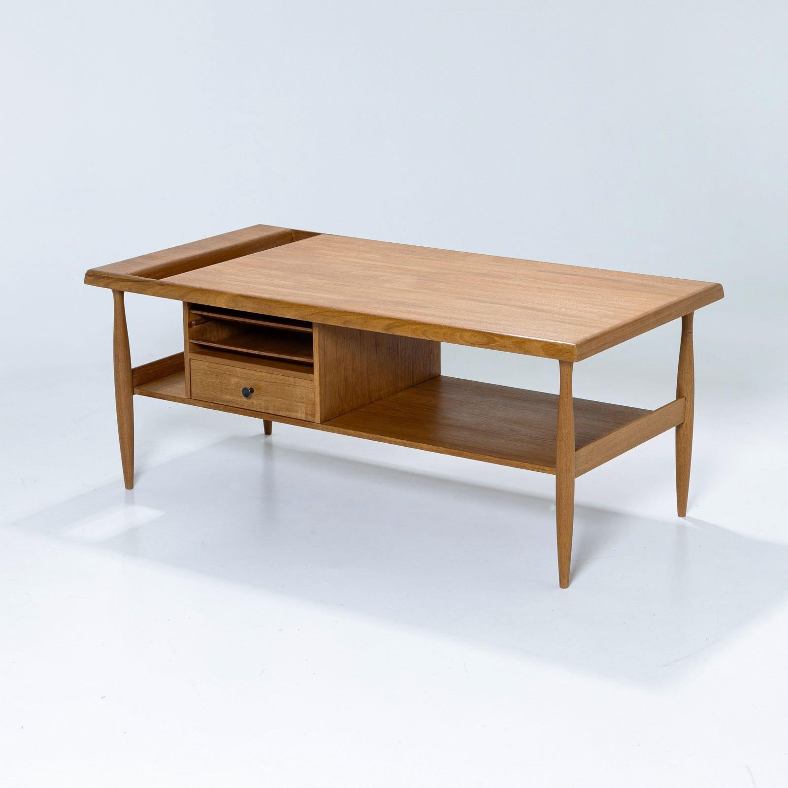 Modern Coffee Table, attr. Carlo Hauner and Martin Eisler for Forma, Italy 1950s For Sale