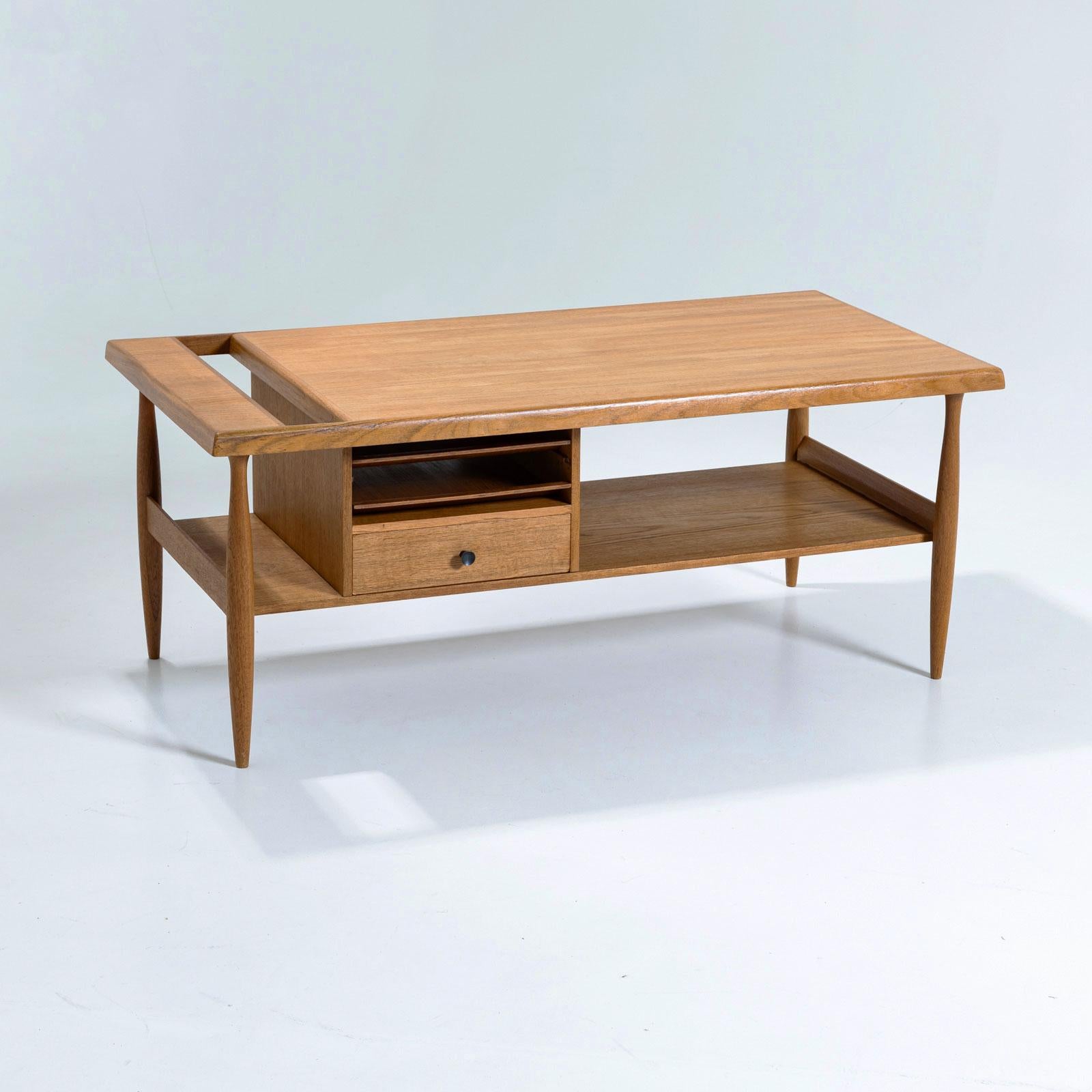 Italian Coffee Table, attr. Carlo Hauner and Martin Eisler for Forma, Italy 1950s For Sale