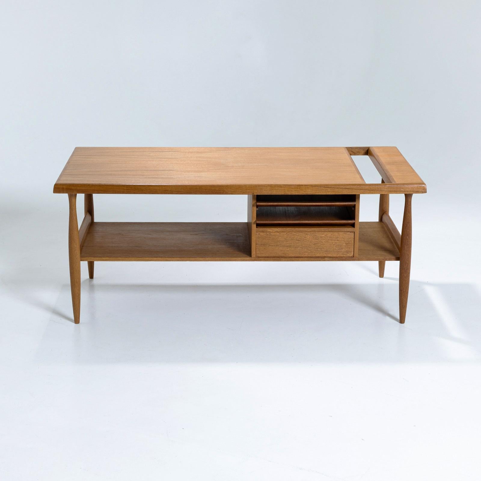 Coffee Table, attr. Carlo Hauner and Martin Eisler for Forma, Italy 1950s For Sale 2