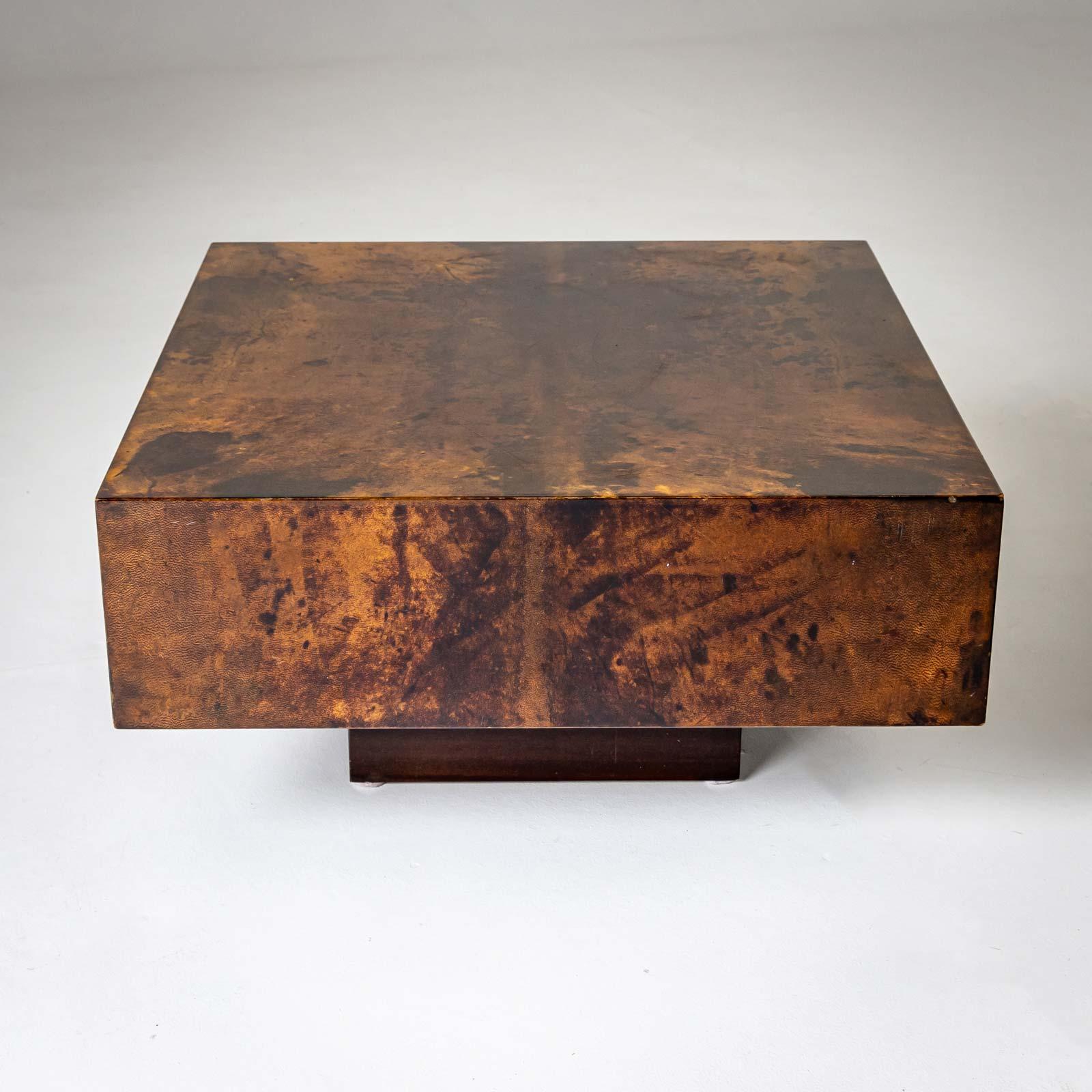 Coffee Table, attributed to Aldo Tura, Italy 1960s In Good Condition In Greding, DE
