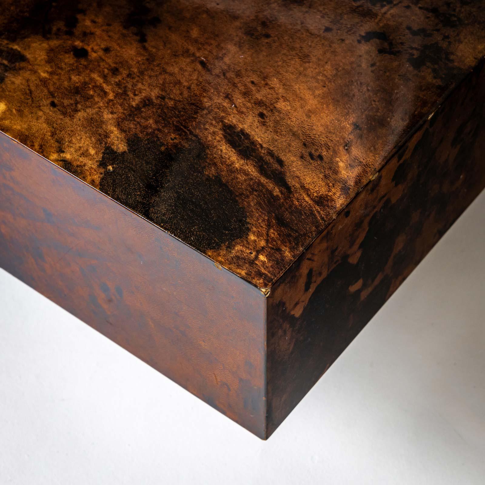 Lacquer Coffee Table, attributed to Aldo Tura, Italy 1960s