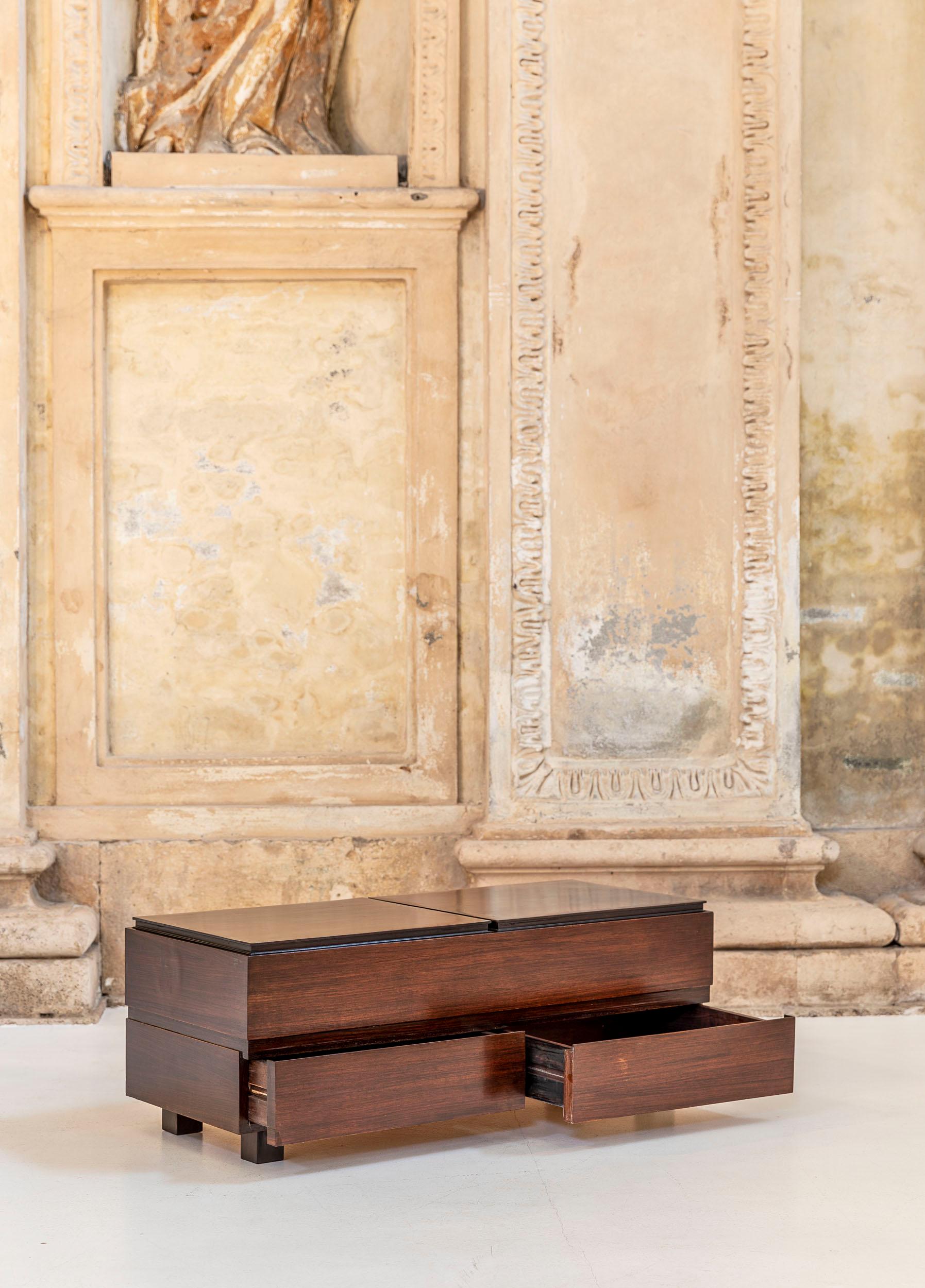 Italian Coffee Table Attributed to Carlo Hauner for Forma, Italy