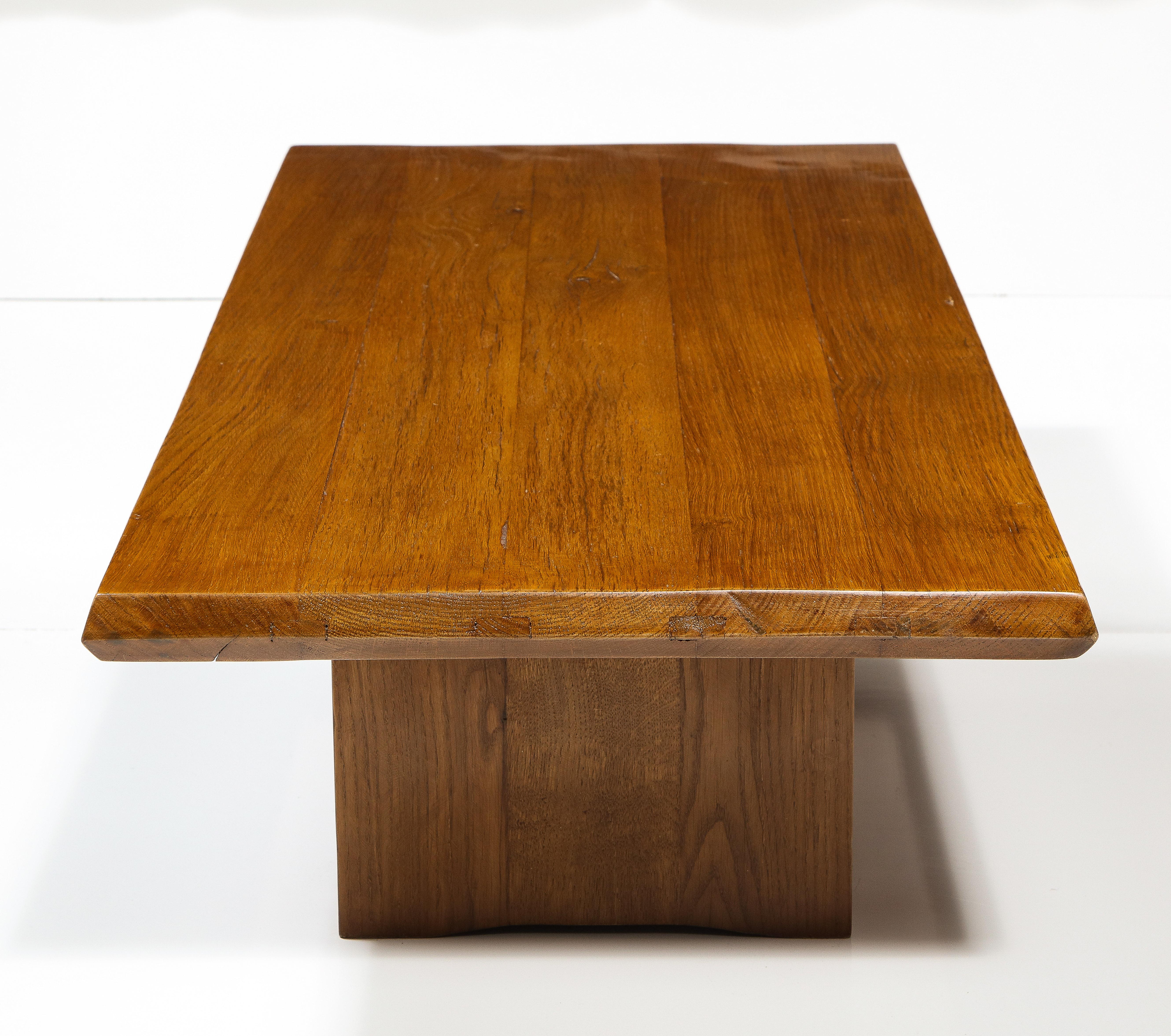 Coffee Table Attributed to Charlotte Perriand, France, Mid-20th Century In Good Condition In New York City, NY