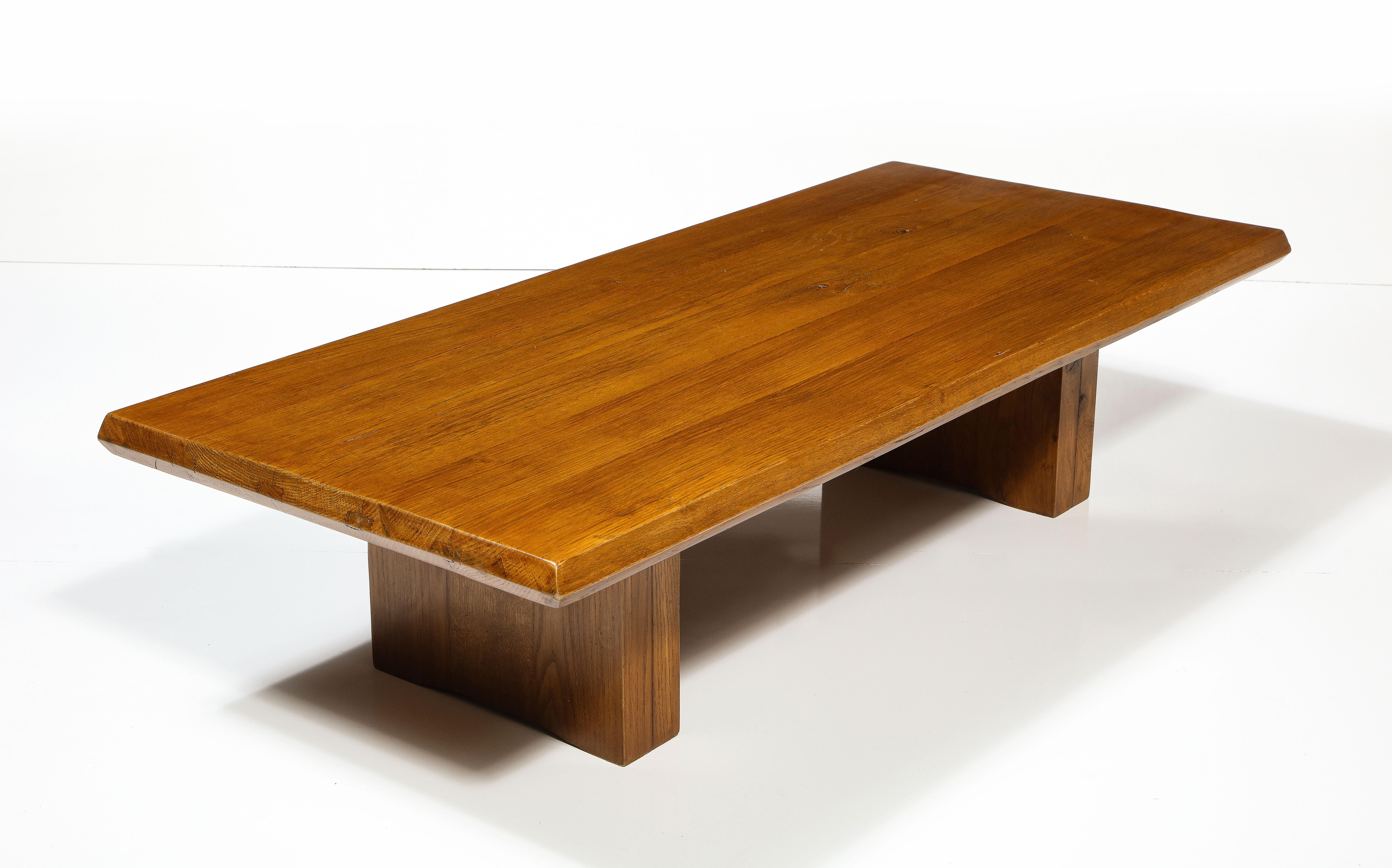 Coffee Table Attributed to Charlotte Perriand, France, Mid-20th Century 3