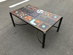 Coffee Table Attributed to Jacques Adnet, circa 1940